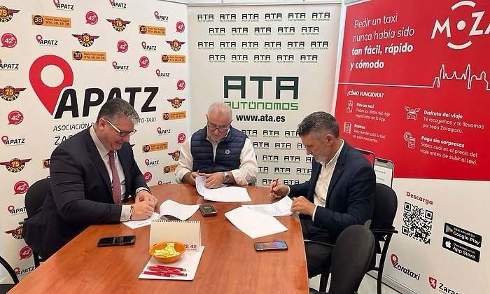 1.600 taxistas de Zaragoza se unen a ATA Aragón para fortalecer su representación
